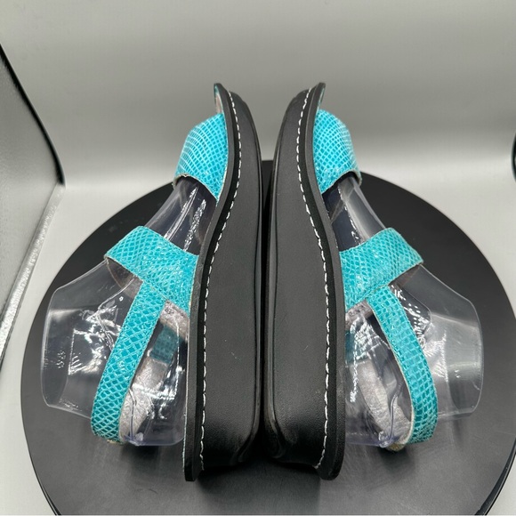 Alegria Verona Leather Sandal Aqualita Women Size 39 - Picture 5 of 6